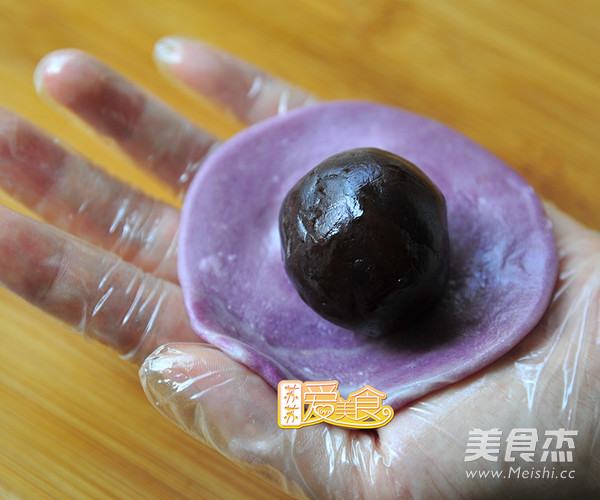 层层叠叠酥得掉渣的紫薯酥