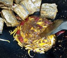 香煎带鱼的制作方法