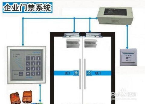 门禁系统安装步骤及接线图