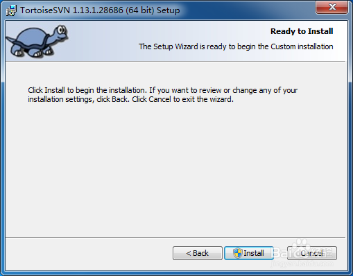 SVN客户端的安装和运行