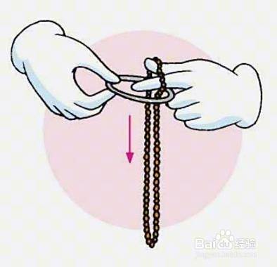 简单易学的小魔术——铁环自缚