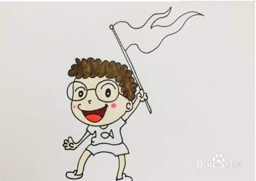 如何画导游简笔画教程