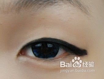 单眼皮怎么画眼妆