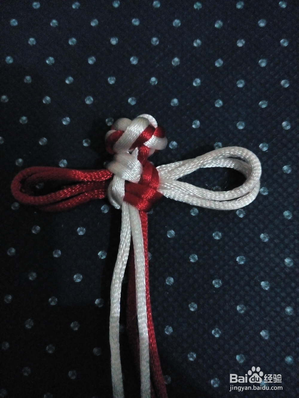 怎么编中国结中的蜻蜓结