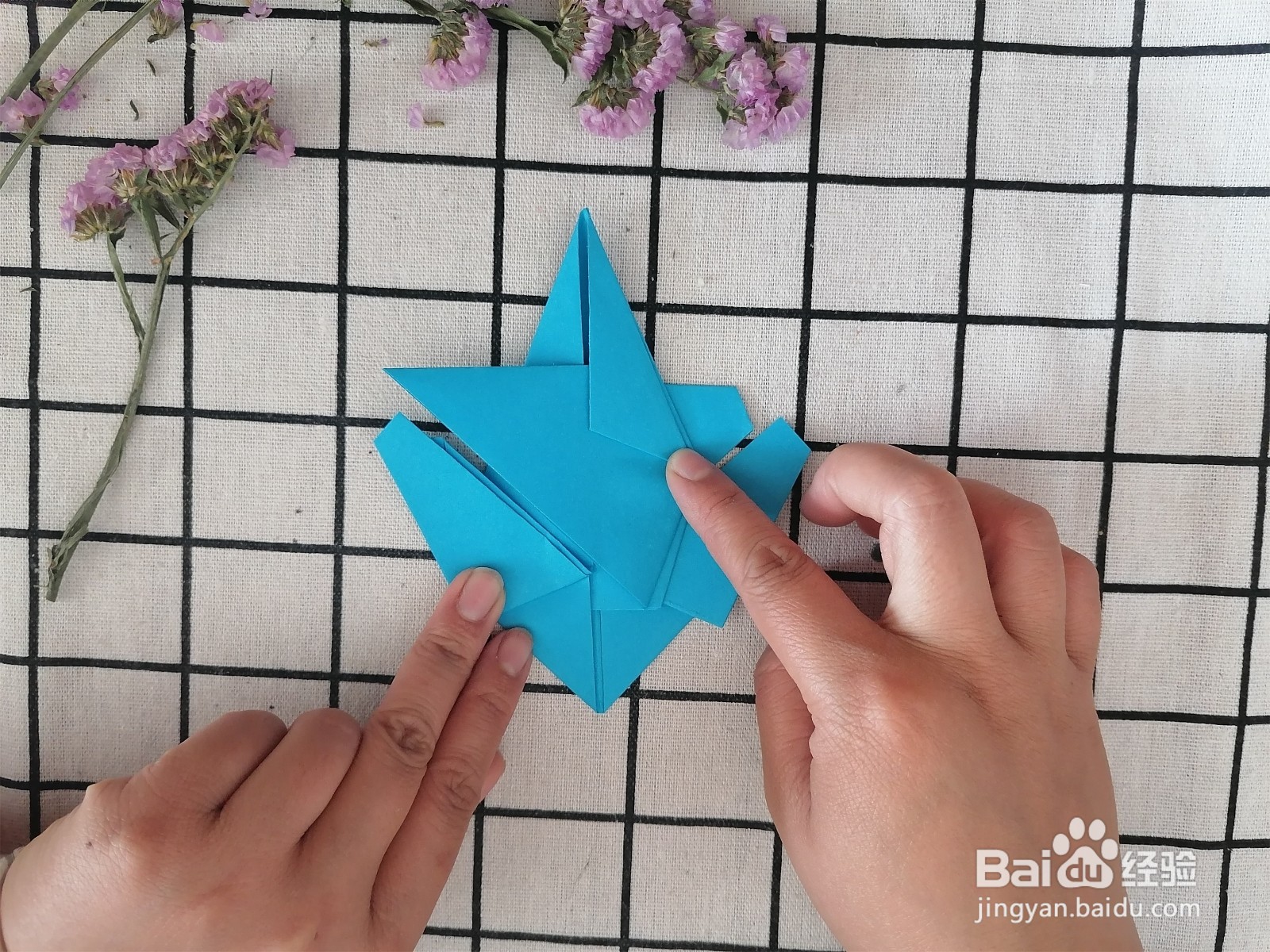 苏47战斗机折纸教程