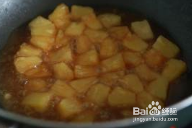 凤梨酸甜鸡的做法