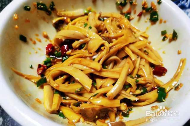 凉拌杏鲍菇的做法