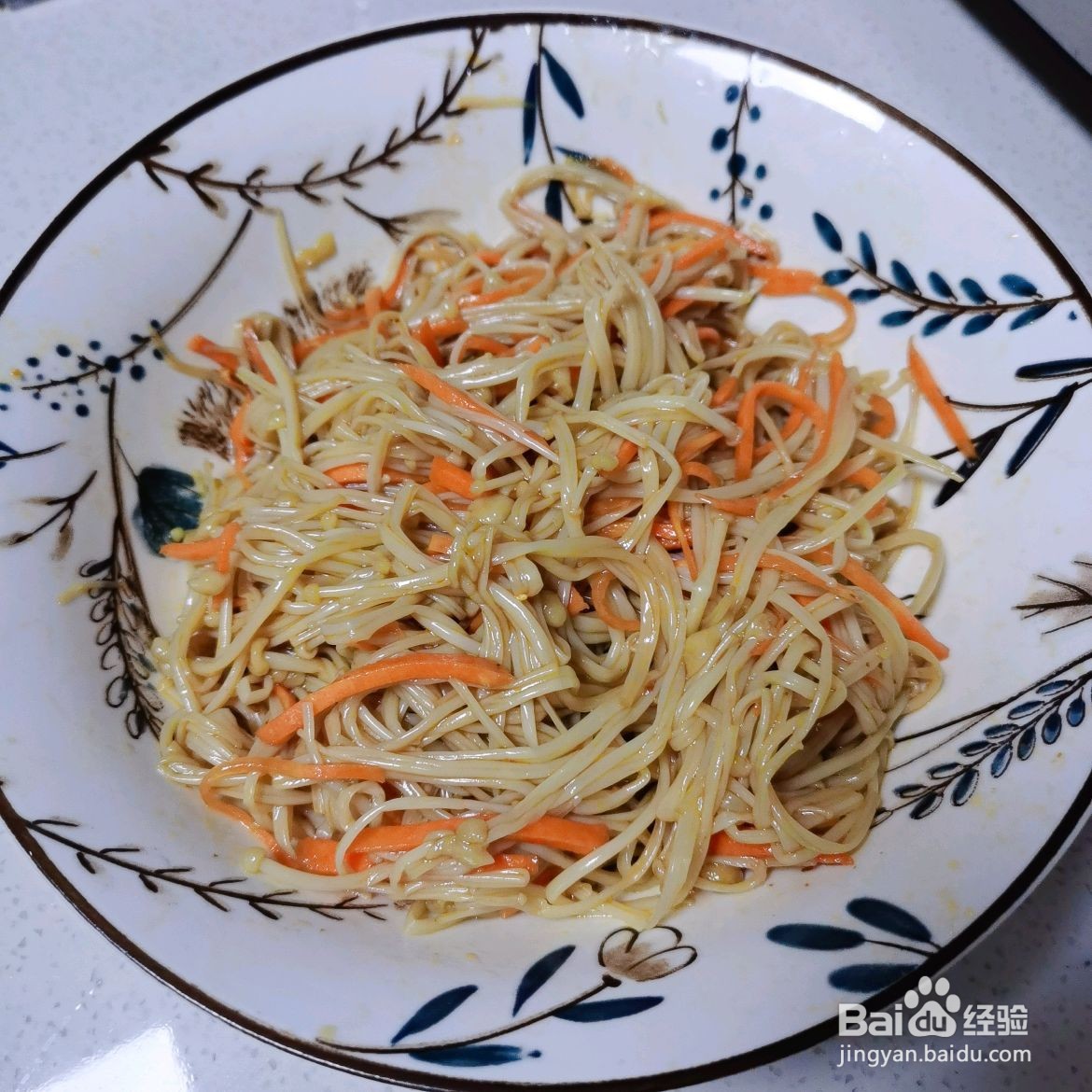 凉拌金针菇的做法