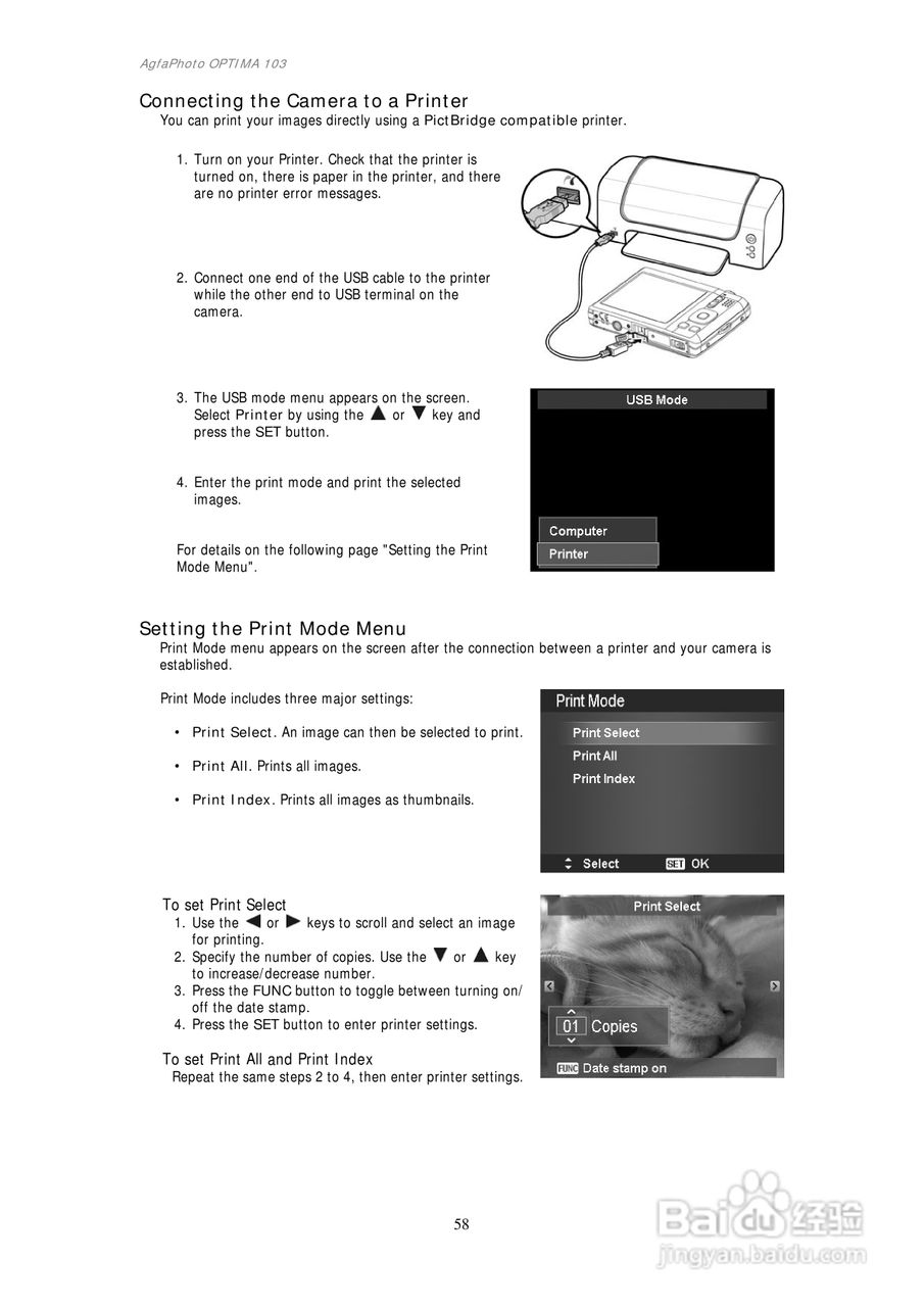 爱克发AgfaPhoto OPTIMA 103数码相机使用说明书:[6]
