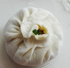 苔菜包包子的做法