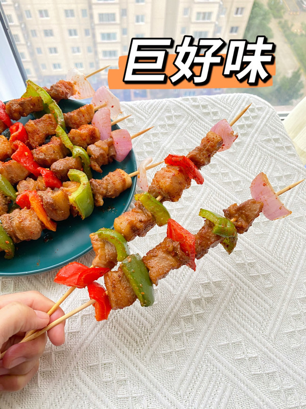 吃上吃撑烧烤店同款烤五花肉