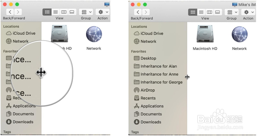 如何在Mac上自定义Finder Windows