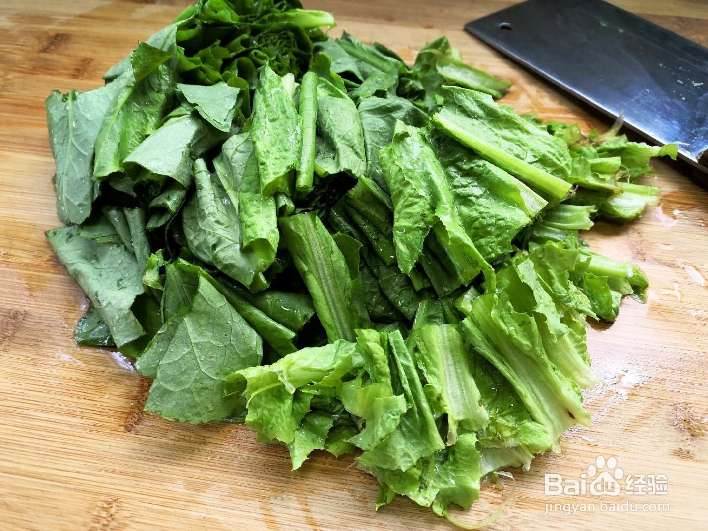 清炒莴笋叶的做法