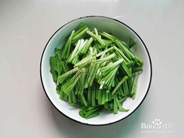韭菜炒香干的做法
