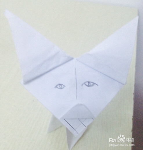 折纸技术和技巧：[1]怎样折叠小狐狸