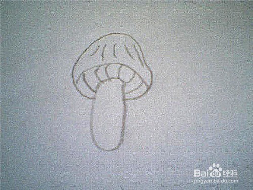 简笔画蘑菇该怎样画