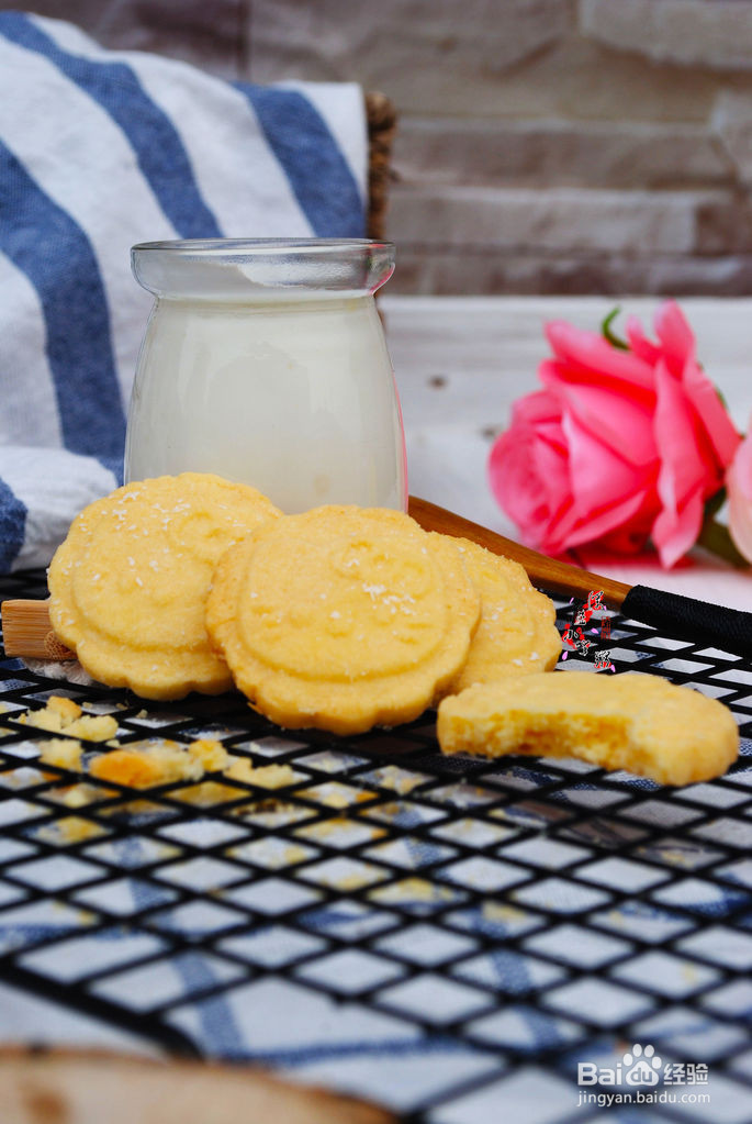 椰丝曲奇饼干的做法