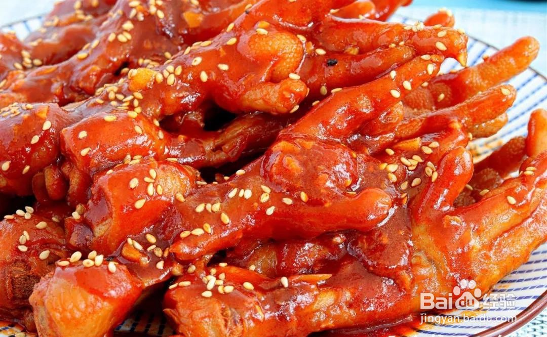 韩式辣鸡爪的做法