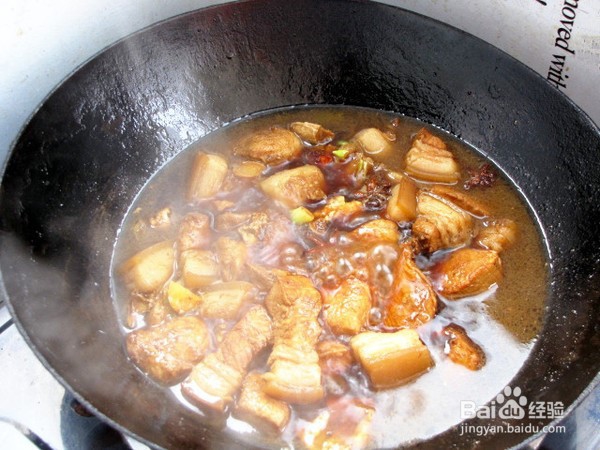 红烧肉卤鸡蛋的做法