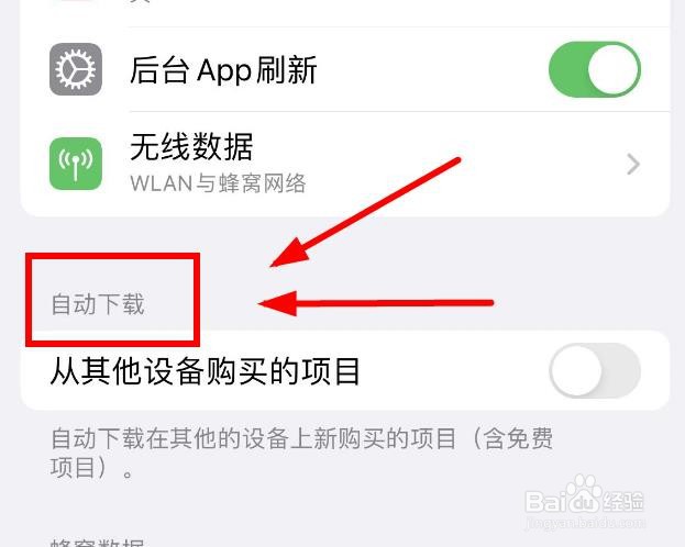 iPhone14如何打开图书APP的自动下载属性