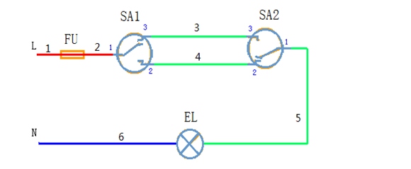 常见照明线路电路图汇总