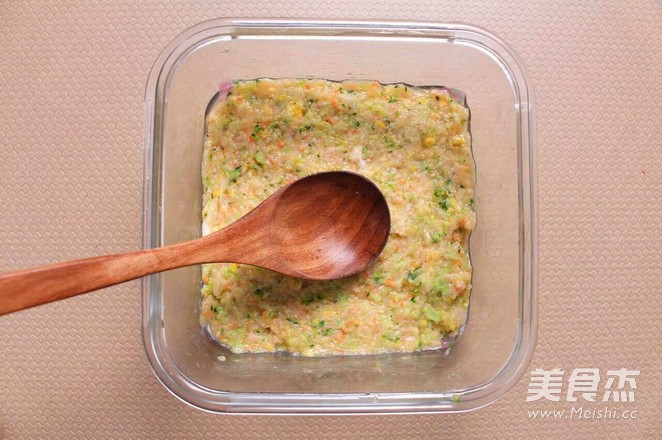 西兰花玉米鸡肉糕 宝宝健康食谱