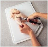 怎样把整鸡拆成许多块