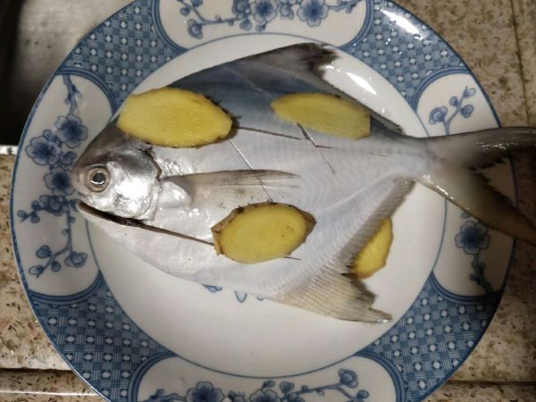 黄豆酱蒸白枪鱼