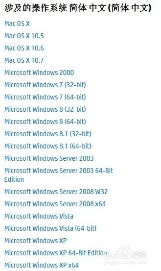 HP CLJ2600 在惠普官方网站下载驱动的方法