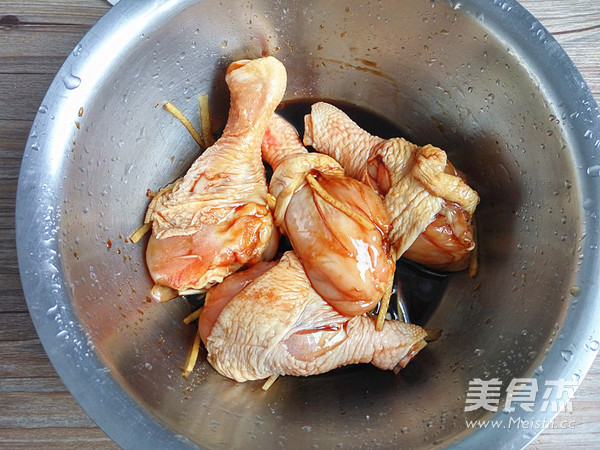 香烤鸡腿的做法