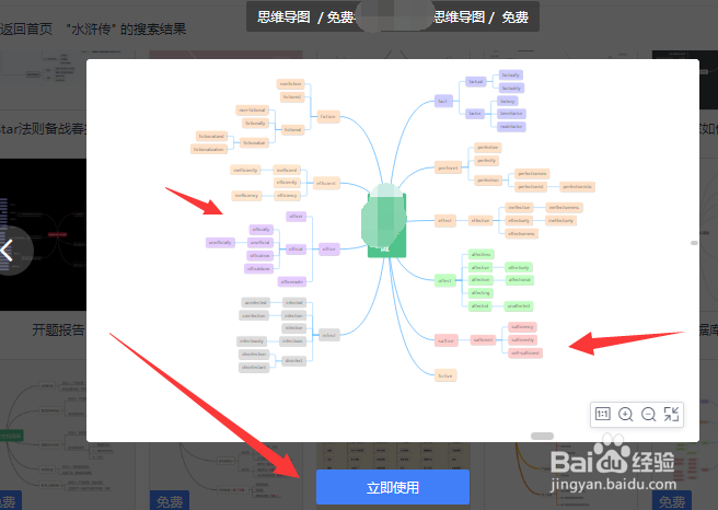 水浒传的思维导图怎么画
