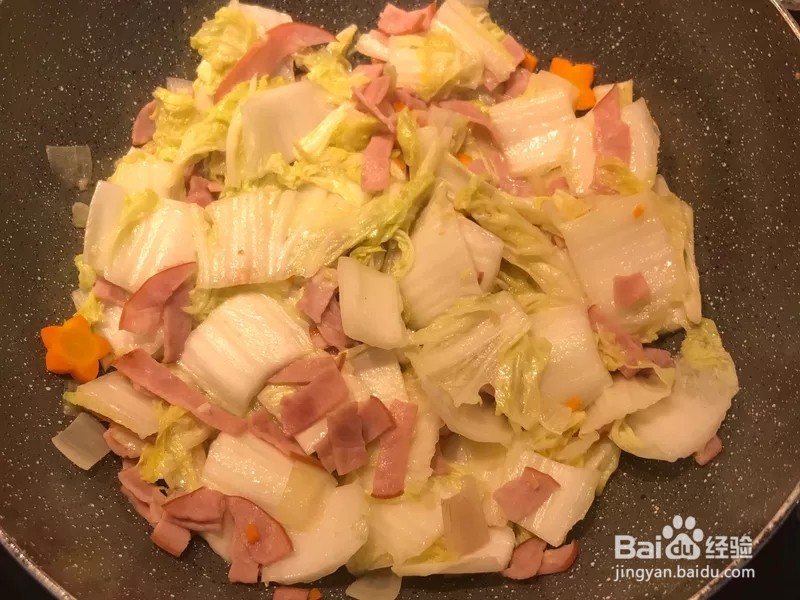 奶油焗白菜的做法