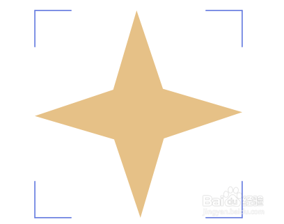 ae如何绘制四角星