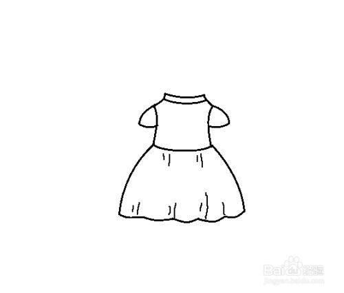 怎么简单画公主裙
