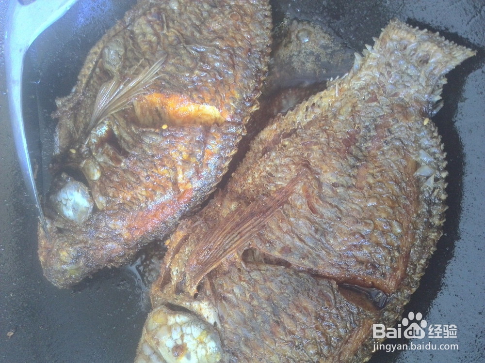 美味煎焖福寿鱼