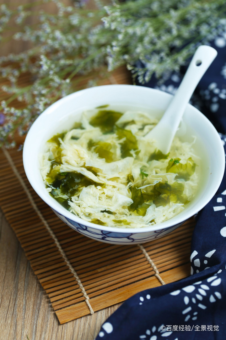 紫菜鸡蛋汤的功效