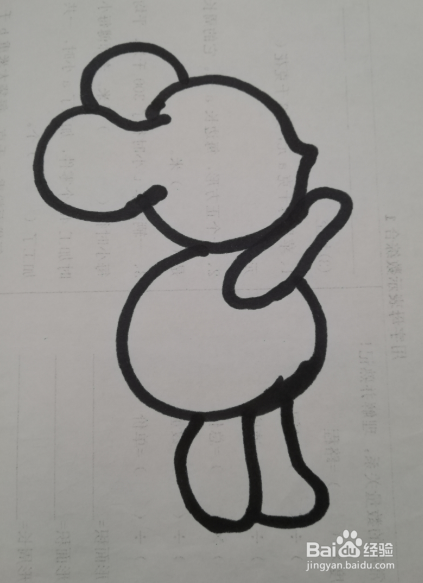 儿童简笔画 小老鼠的画法 小老鼠的简笔画