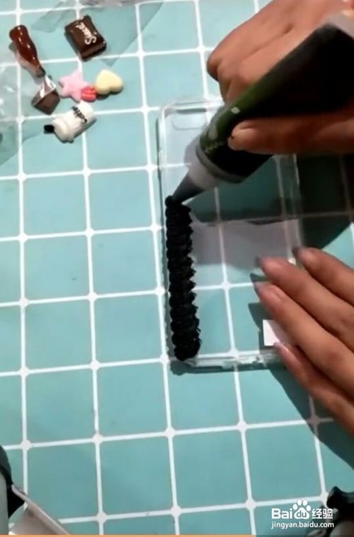 奶油胶手机壳教程