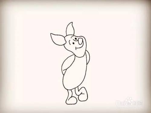 小猪皮杰怎么画