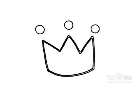 怎么画皇冠简单又漂亮