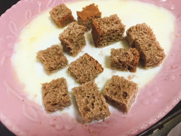 炼乳砂糖可可面包干