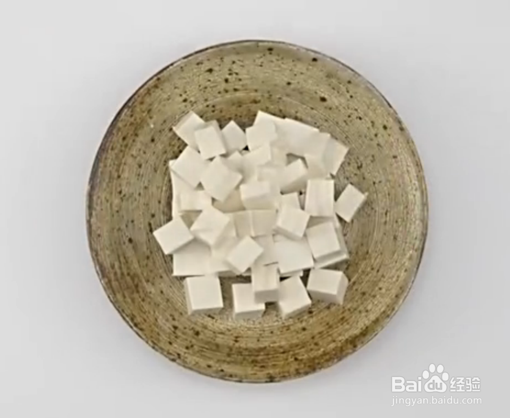 麻婆豆腐的做法
