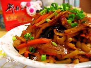 素菜也很美味——鱼香素丝