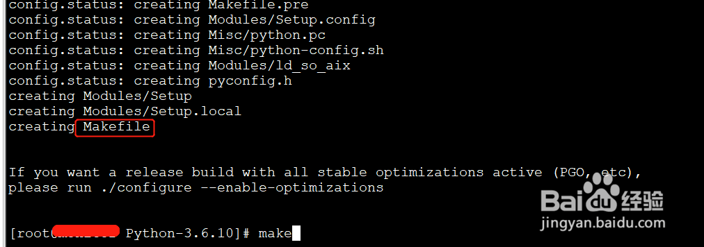 Linux 源码安装python3.6.10方法