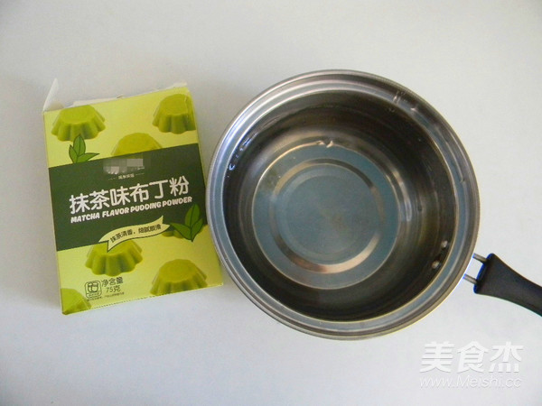 抹茶味布丁的做法