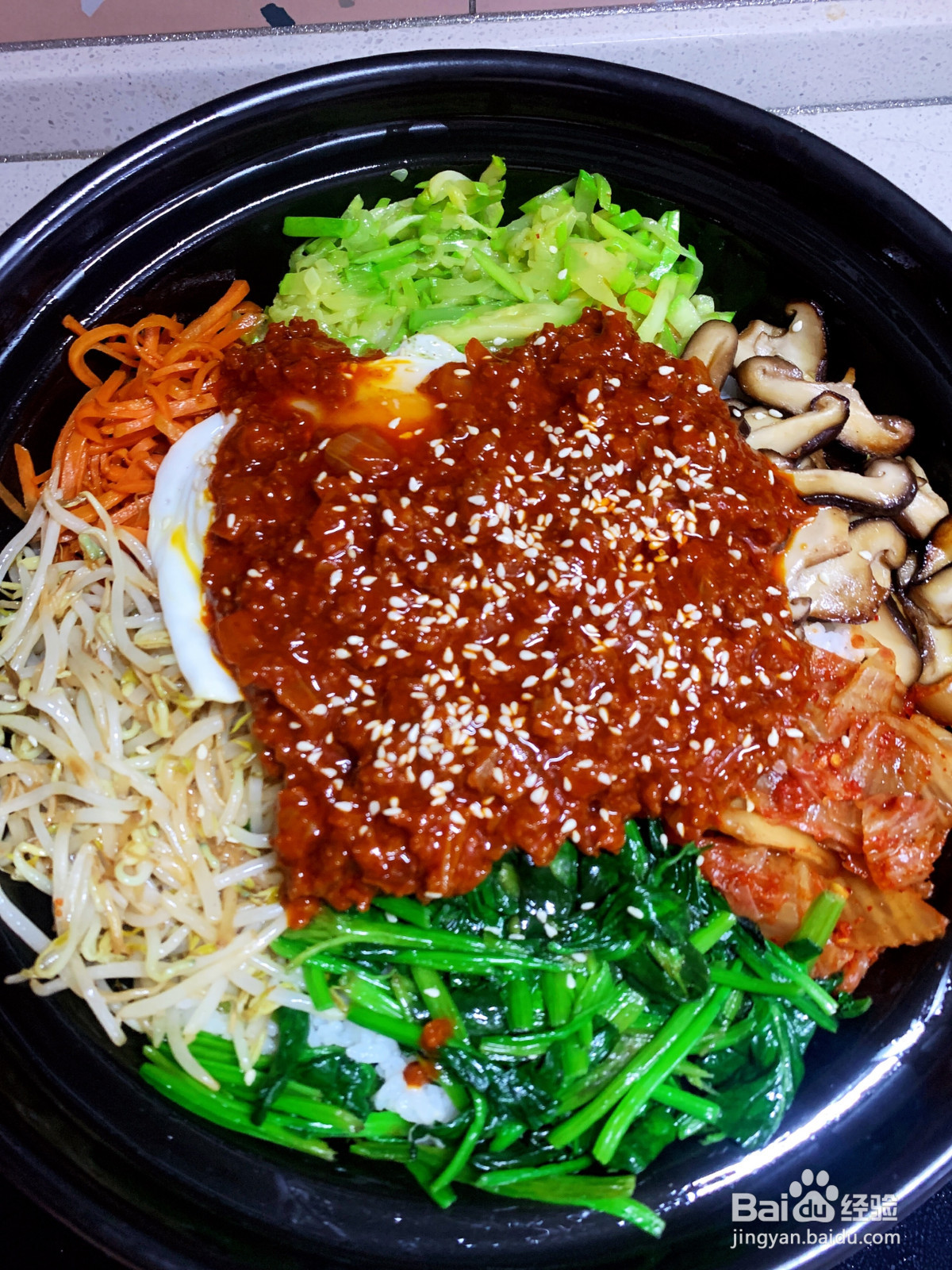 巨好吃的韩式石锅拌饭的做法