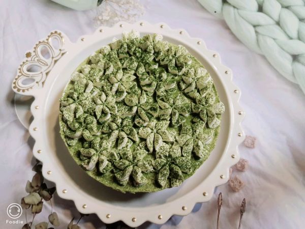 抹茶冻芝士蛋糕