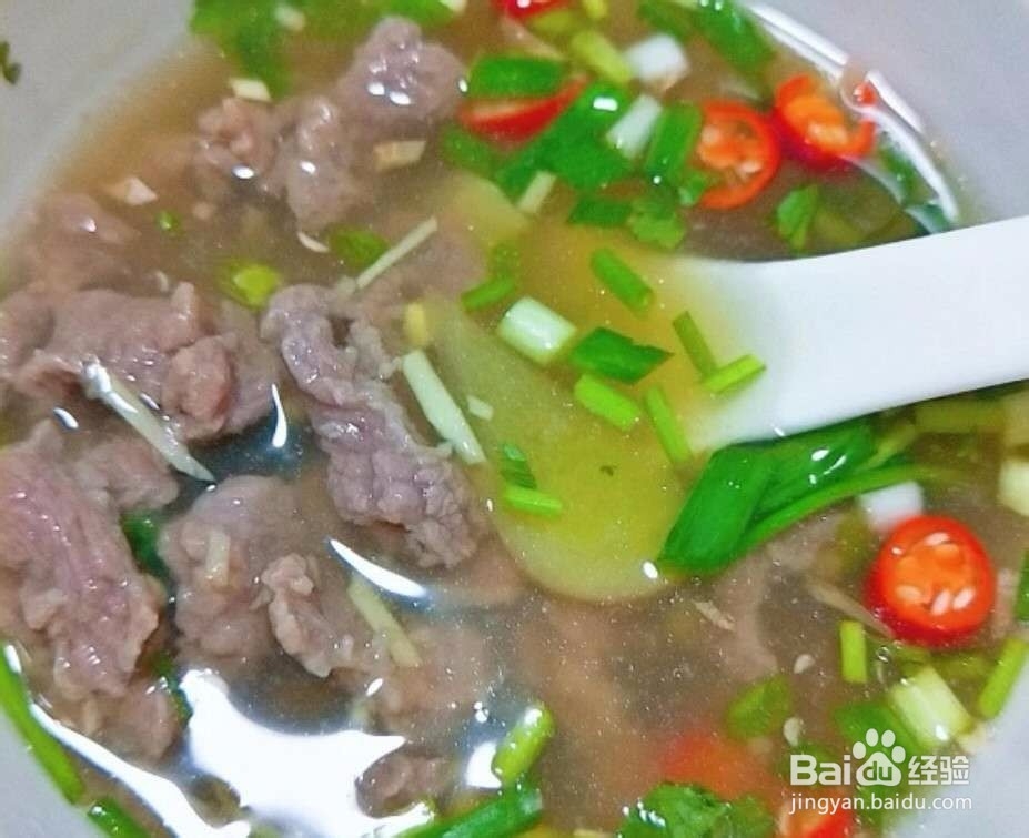 牛肉汤，好喝好喝真好喝