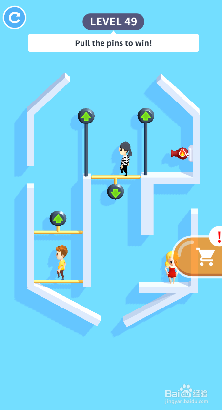 Tap Tap Rescue的第49关怎样通关