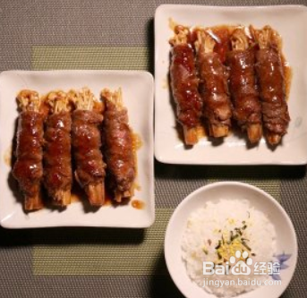 超下饭美味的肥牛卷金针菇